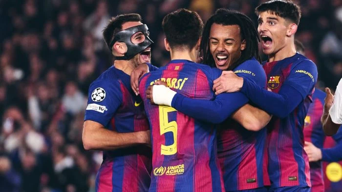 চ‌্যা‌ম্পিয়ন্স লিগ: কুন্দের জোড়া গো‌লে  বা‌র্সেলোনার জয়